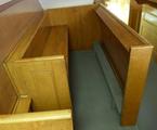 Banc d'église. Vue latérale