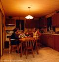 Village Radisson, Famille Pelchat, 1975. Hydro-Québec. H01/700964/75-1893