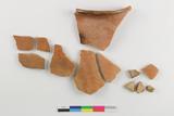 Fragments de jarre ou de pot. Face externe