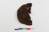 Fragment de semelle de chaussure. Côté A