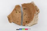Fragments de pot. Vue de dessus