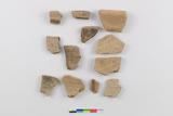 Fragments de marmite. Faces internes