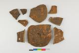 Fragments de marmite ou de pot. Faces internes