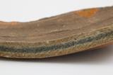 Fragments de marmite ou de pot. Détail de la pâte de la paroi
