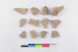 Fragments de marmite. Face interne