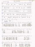 Document (l'hymne du Drapeau). Vue générale