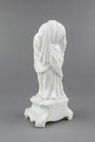 Statuette (Saint Joseph). Vue arrière