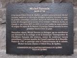 Plaque de Michel Sarrazin