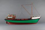 Maquette de caboteur (Amanda Transport). Vue générale
