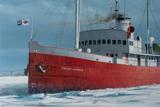 Marine de brise-glaces (Ernest Lapointe et d’Iberville). Vue de détail