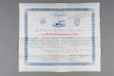 Certificat de compétence de pilote de Joseph Camille Couillard. Vue avant