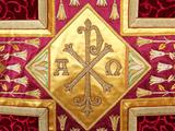 Chasuble. Vue de détail