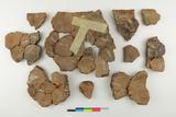 Fragments de vase. Face interne