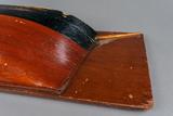 Demi-coque d'un trois-mâts. Vue de détail