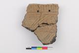 Fragments de vase. Face externe