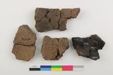 Fragments de vase. Faces internes