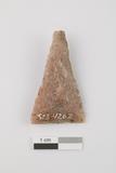 Pointe triangulaire. Face B