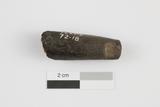 Fragment de tuyau de pipe. Dessus