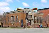 Bibliothèque de Lennoxville. Vue d'angle gauche