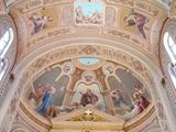 Décor peint de la chapelle Notre-Dame-de-Lourdes