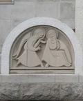 Bas-relief (L'Annonciation)