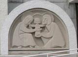 Bas-relief (La Sainte-Famille)