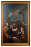 Peinture (La Nativité). Vue avant