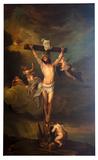 Peinture (Le Christ en croix). Vue avant