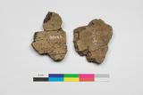 Fragments de vase. Face interne