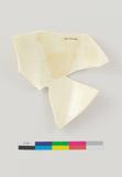 Fragments de contenant. Paroi interne