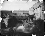 Secteur industriel de la Chute-des-Chaudières. E.B. Eddy [Mills], Hull, P.Q / William James Topley - décembre 1874