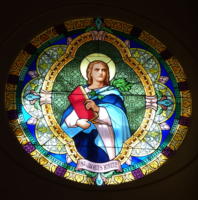 Vitrail (Saint Jacques le Mineur) Répertoire du patrimoine culturel