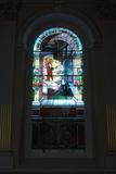 Vitrail (Le Christ apparaissant à Marguerite-Marie)
