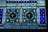 Vitrail (Jeanne d'Arc écoutant ses voix)