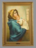 Peinture (Madonna col Figlio di Ferruzzi)