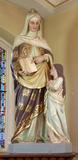 Statue religieuse (Sainte Anne et la Vierge)