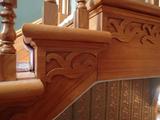 Maison Félix-Georges-Fortier. Limon de l'escalier principal