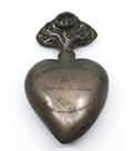 Coeur de dévotion. Vue arrière