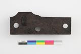 Mentonnet de fermoir de fenêtre à guillotine. Côté B