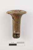 Fourneau de pipe trompette. Côté proximal
