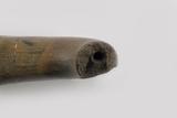 Fourneau de pipe trompette. Détail de la pâte