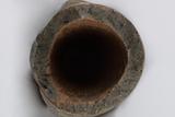 Fragment de pipe à effigie. Fourneau