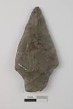 Pointe triangulaire à pédoncule. Face B