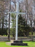 Croix de chemin. Vue arrière