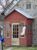 Maison « aux castors ». Vue de détail