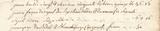 Livre des comptes et délibérations I (1678-1750), dépenses de 1742 montrant le paiement pour l'argenture du crucifix