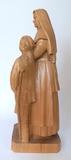 Statue (Catherine de Saint-Augustin). Vue latérale