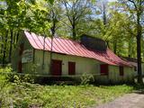 Cabane à sucre. Vue avant