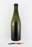 Bouteille d'eau purgative. Côté A