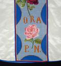 Chasuble. Vue de détail